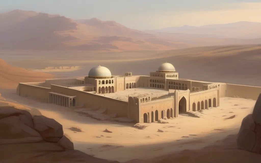 رسم توضيحي لمكان: ثلاث سنوات من الدعوة السرية (بلا أشخاص)