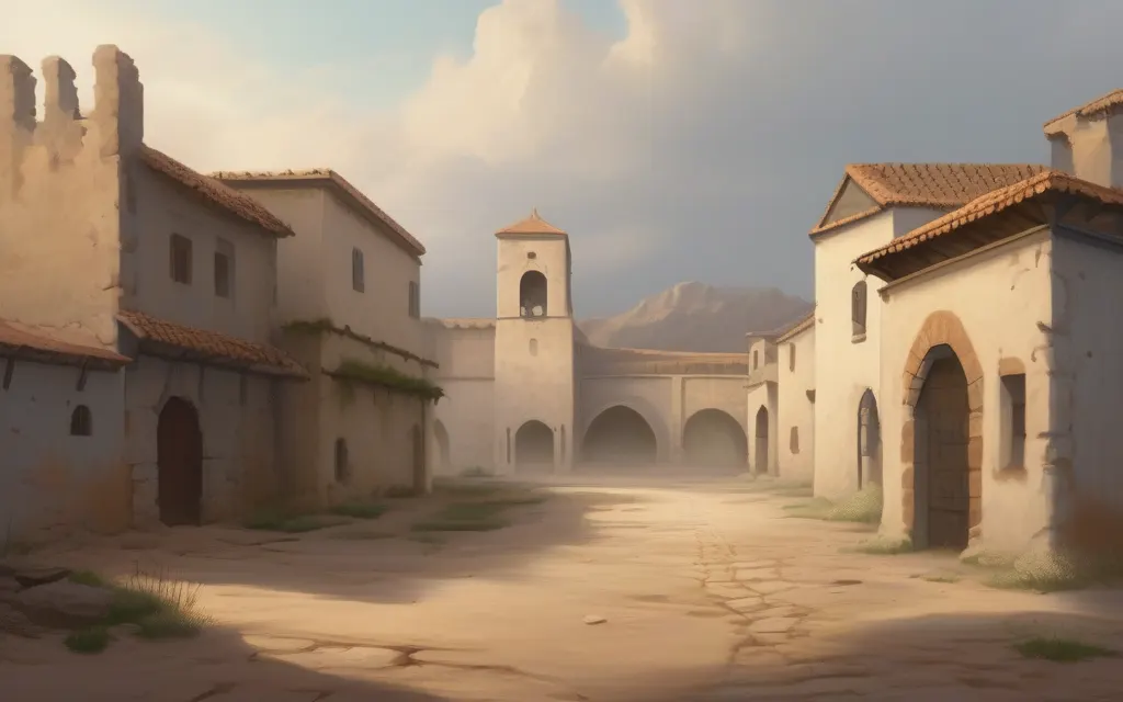Illustration of the setting of: al-Zahir Rukn al-Din Baybars (no people shown)